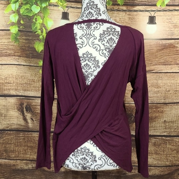 Victoria's Secret Tops - 4 for 1 Victoria’s Secret cross back long sleeve tee